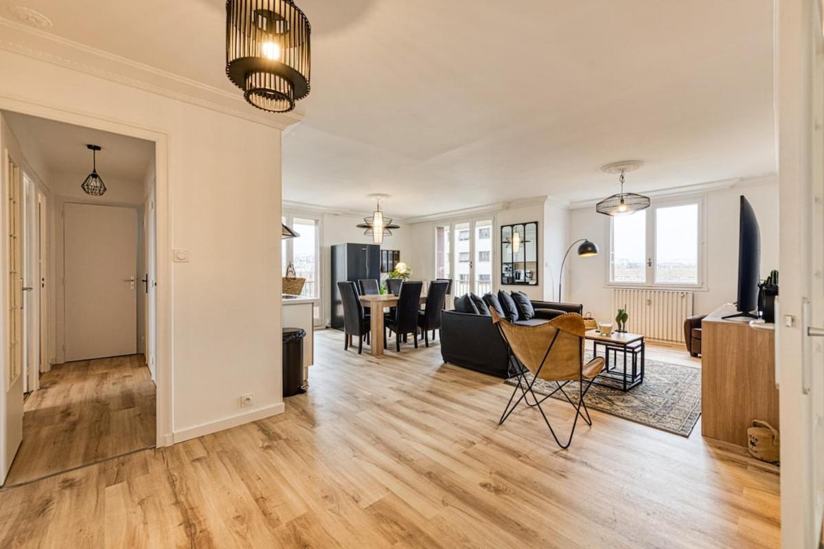 Magnificent Apartment, 4 Bedrooms, Fiber Wifi غرونوبل المظهر الخارجي الصورة